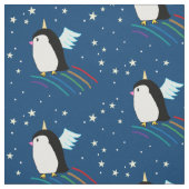 Pinguin-Einhorn-Gewebe Stoff (Muster)