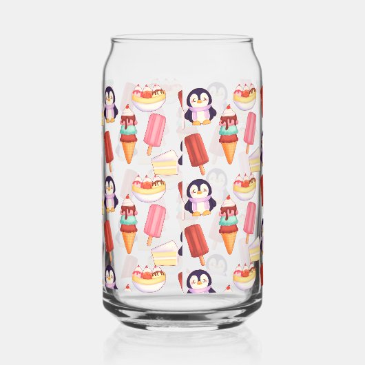 Pinguin-Eiscreme-Süßigkeiten Dosenglas (Rechts)