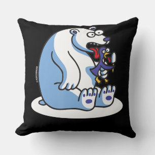 Pinguin-Eiscreme-Tier Lover Kissen