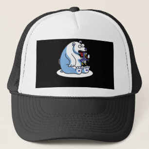Pinguin-Eiscreme-Tier Lover Truckerkappe
