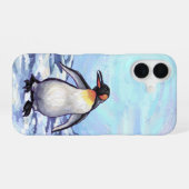 Pinguin-Elektronik iPhone 16 Hülle (Rückseite (Horizontal))