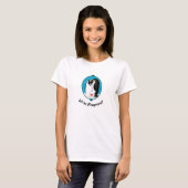 Pinguin Eltern Wir sind schwanger T-Shirt (Vorne ganz)