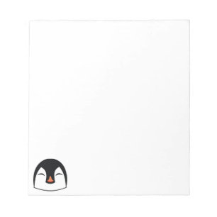 Pinguin Face Notizblock