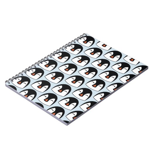 Pinguin Face Notizblock (Linke Seite)