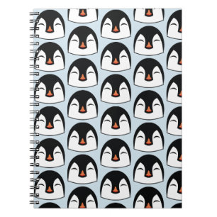 Pinguin Face Notizblock
