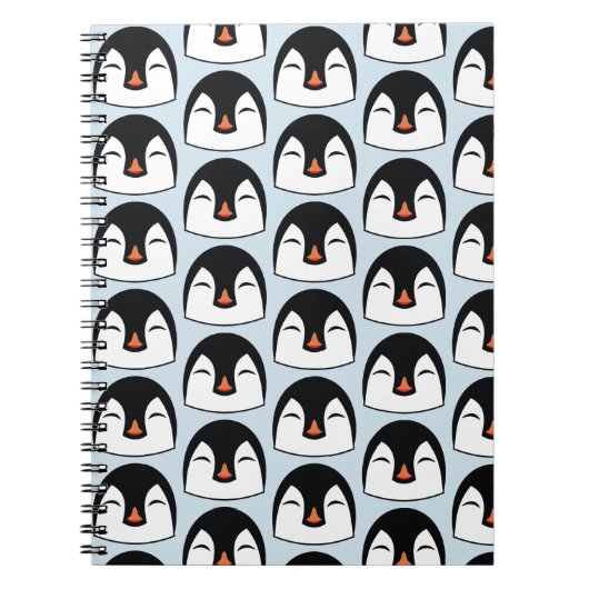 Pinguin Face Notizblock (Vorderseite)