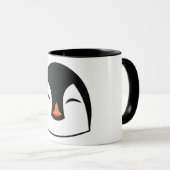 Pinguin Face Tasse (VorderseiteRechts)