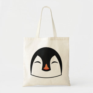 Pinguin Face Tragetasche