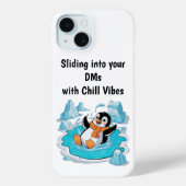 Pinguin-Fall Case-Mate iPhone Hülle (Rückseite)