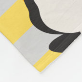 Pinguin fällt fleecedecke (Ecke)