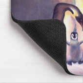 PINGUIN-FAMILIE durch SHARON SHARPE Mousepad (Ecke)