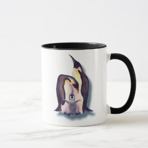 PINGUIN-FAMILIE durch SHARON SHARPE Tasse