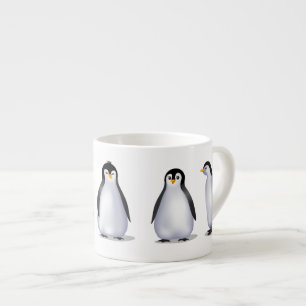 Pinguin-Familie Espressotasse