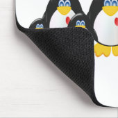 Pinguin-Familie Mousepad (Ecke)