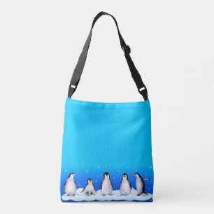 Pinguin-Familie Tragetaschen Mit Langen Trägern