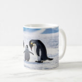 Pinguin Family Coffee Tasse (VorderseiteRechts)