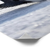 Pinguin Family Poster (Ecke)