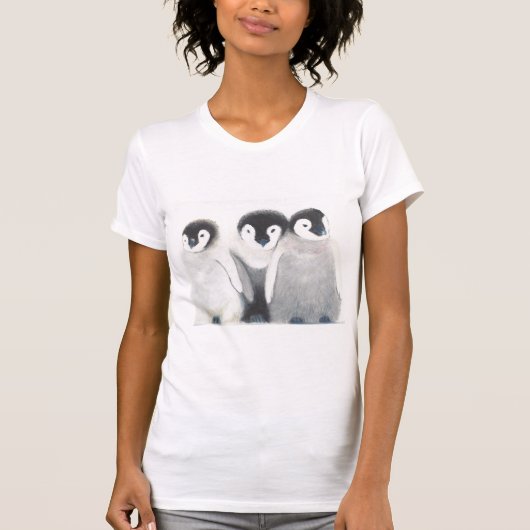 Pinguin Family T - Shirt (Vorderseite)
