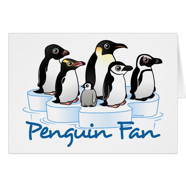 Pinguin-Fan (Vorderseite (Horizontal))