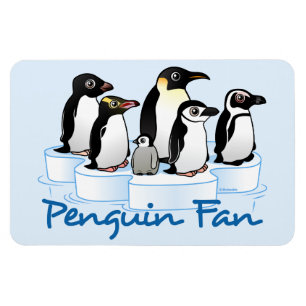 Pinguin-Fan Magnet