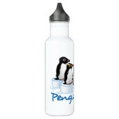 Pinguin-Fan Trinkflasche (Links)