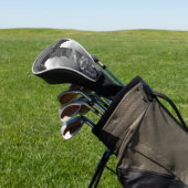Pinguin-Farbsplash Golf Headcover (In SItu)