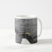 Pinguin-Farbspritzer Kaffeetasse (VorderseiteRechts)