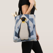 Pinguin-Faux-Quilt Tasche (Von Nahem)