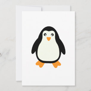 Pinguin Feiertagskarte