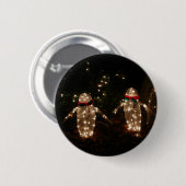 Pinguin-Feiertagslichtanzeige Button (Vorne & Hinten)
