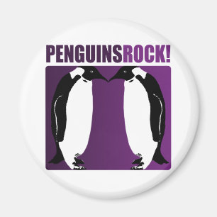 Pinguin-Felsen! Magnet
