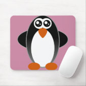 Pinguin-feuchte Augen Mousepad (Mit Mouse)