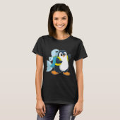Pinguin Fish Backpack T-Shirt (Vorne ganz)