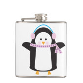 Pinguin Flachmann (Vorderseite)