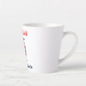 Pinguin Flag America Milchtasse (Rechts)