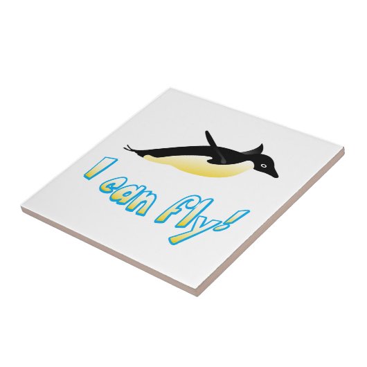 Pinguin Fliese (Seite)