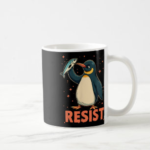 Pinguin Flippers Up widersteht lustigen Pinguinen Kaffeetasse