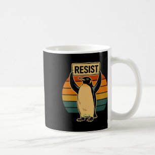 Pinguin Flippers Up widersteht lustigen Pinguinen Kaffeetasse