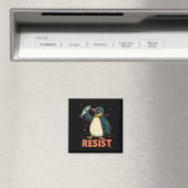 Pinguin Flippers Up widersteht lustigen Pinguinen Magnet (In Situ (Geschirrspüler))