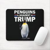 Pinguin Flippers Up widersteht lustigen Pinguinen Mousepad (Mit Mouse)