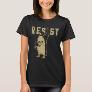 Pinguin Flippers Up widersteht lustigen Pinguinen T-Shirt