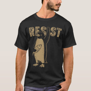 Pinguin Flippers Up widersteht lustigen Pinguinen T-Shirt