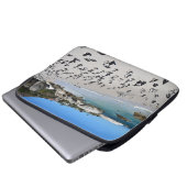 Pinguin-Flussstein-Strand | Südafrika Laptopschutzhülle (Vorne Knopf)