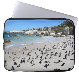 Pinguin-Flussstein-Strand   Südafrika Laptopschutzhülle