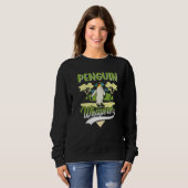 Pinguin-Flüsterer Sweatshirt (Vorne ganz)