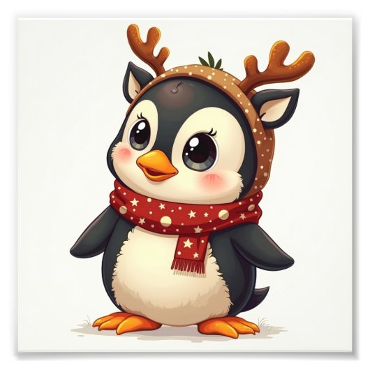 Pinguin Fotodruck (Vorne)