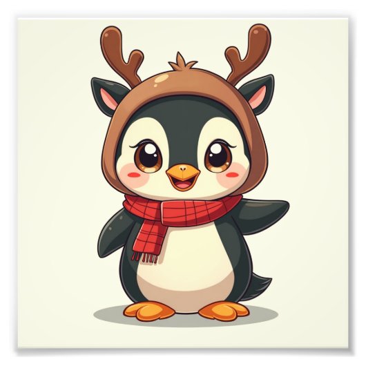 Pinguin Fotodruck (Vorne)