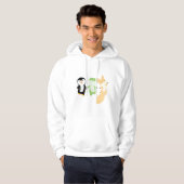 Pinguin Fox Frog Funny Animals Kinder Hoodie (Vorne ganz)