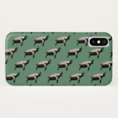 Pinguin Frenzy iPhone X Fall (grün) Case-Mate iPhone Hülle (Rückseite (Horizontal))