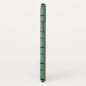 Pinguin Frenzy iPhone X Fall (grün) Case-Mate iPhone Hülle (Hinten/Rechts)